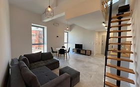 Dwupietrowy Loft Fabryka Welny 2 # Nestapartamenty